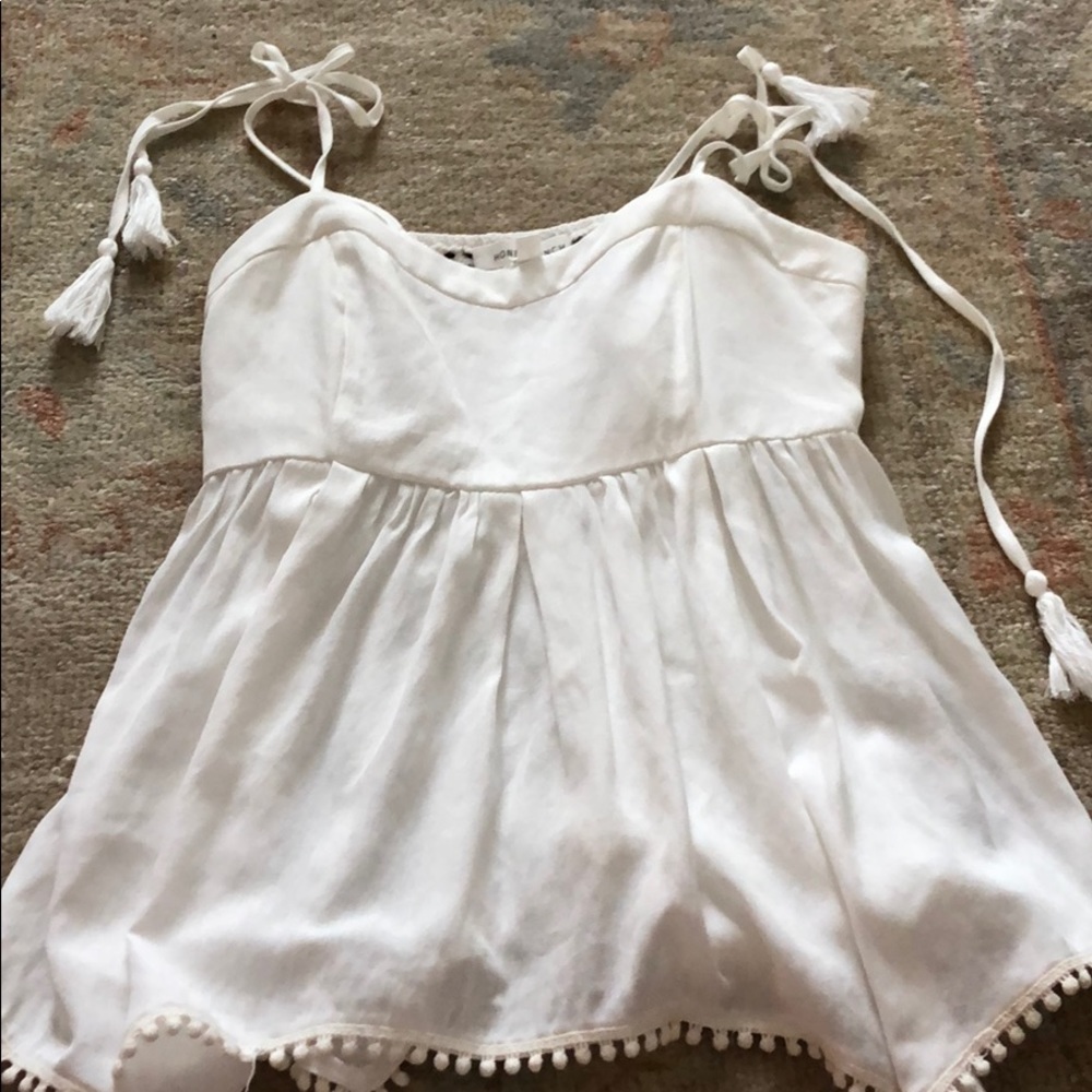 Honey Punch Tank with adjustable ties